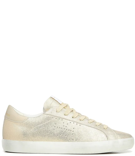 Aubrie Double E Perforated Suede Sneakers