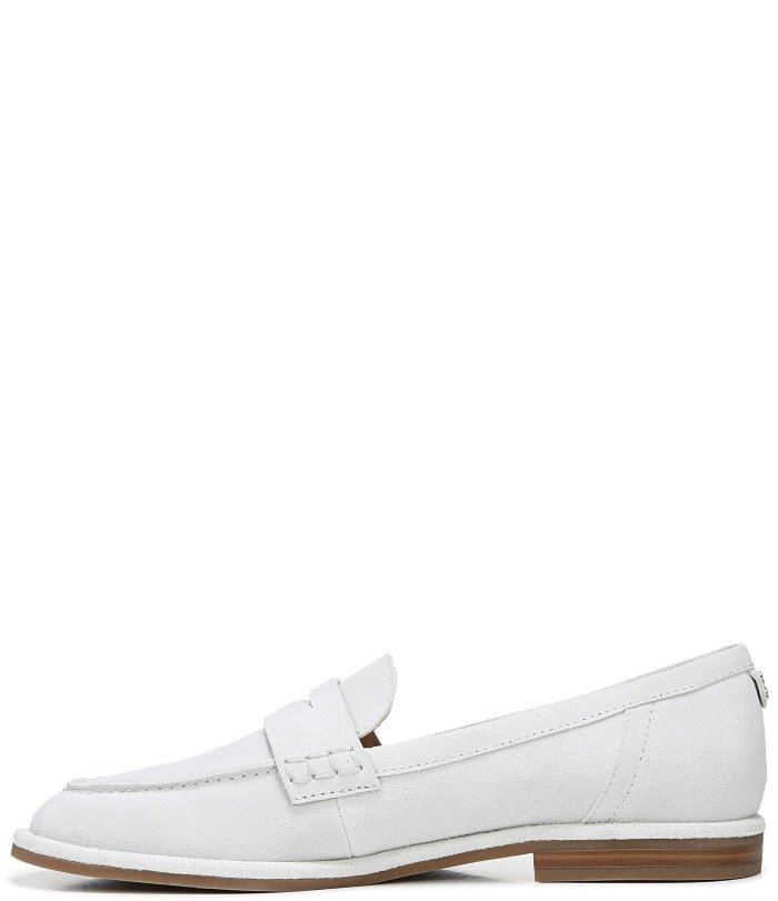 Birch Suede Leather Slip-On Penny Loafers