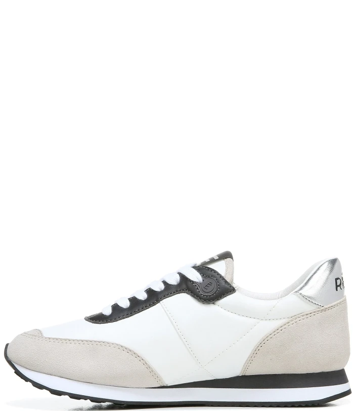 Tori Suede & Nylon Lace-Up Sneakers