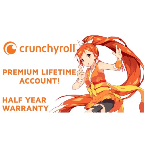 Crunchyroll Premium Account (warranty included) genuine account