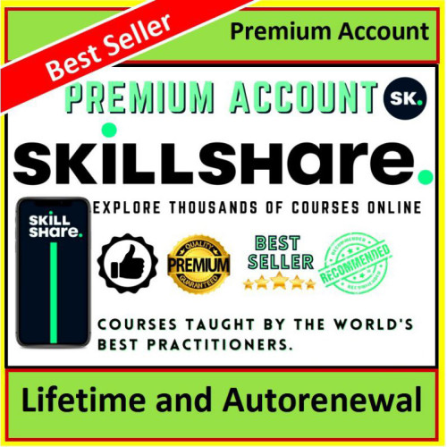 Skillshare Premium Account Autorenew Account