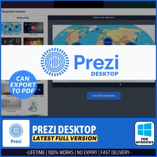 Prezi Desktop 2021 v6.16 | Full Version | Windows Software