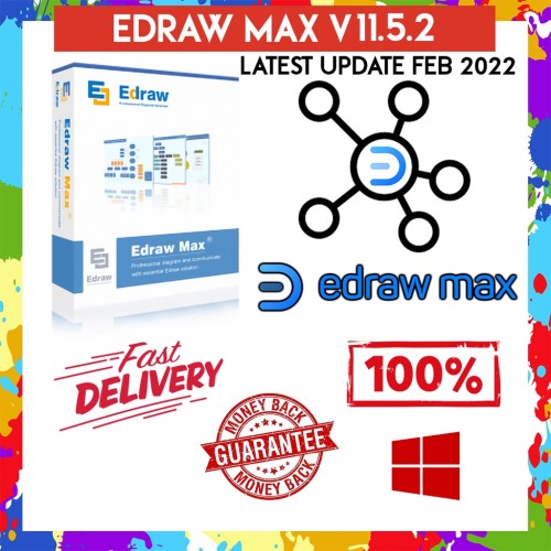 EdrawSoft Edraw Max v11.5.2 Latest 2022 Lifetime For Windows