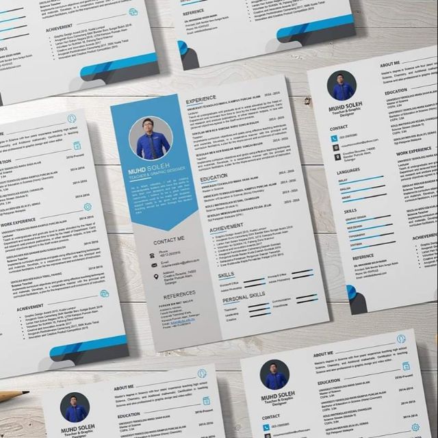 20 Sets English Premium Resume Templates  Microsoft Word Editable  TEMPLATE RESUME PREMIUM Bahasa Inggeris