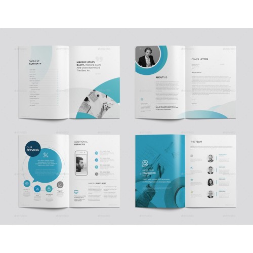 4 Sets Top Selling Proposal Template Bundle Collections | MS Words | Indesign | Fully Editable | Free Update