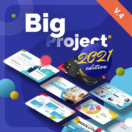 Big Project Animated Multipurpose Infographic Powerpoint Presentation Template | Koleksi Template Powerpoint