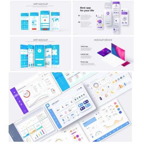 Multipurpose Animated Infographics PowerPoint Templates Free Update Excel Support | Koleksi Template PowerPoint