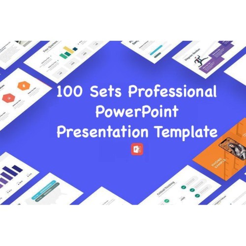 100+ Sets Professional Powerpoint Presentation Premium Slides Templates Bundle  Koleksi Template PowerPoint