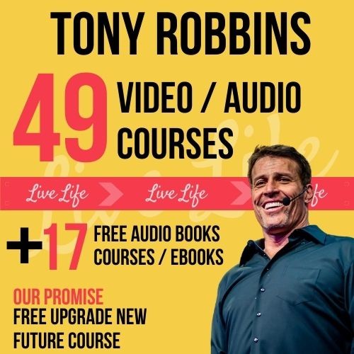 [Video Course] Tony Robbins 49 Video Courses + Free Audio Books / Courses / eBooks