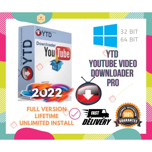 YTD Youtube Video Downloader Pro 2022 | Converter | Lifetime 100% Work Tested | Easy Install| Full Version