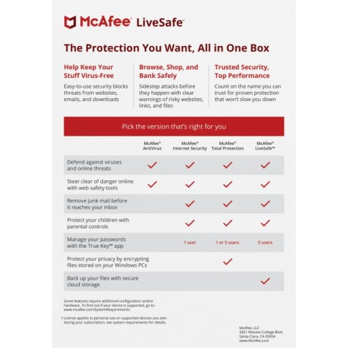 Mcafee Total Protection Antivirus 2022 Original Code