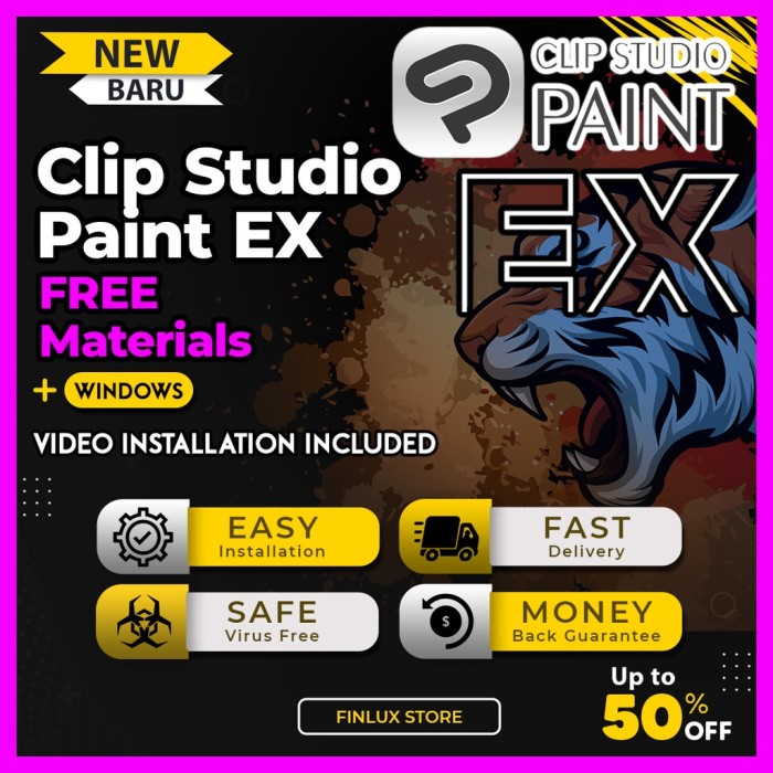 [VIDEO] Clip Studio Paint EX v1.13.0 + FREE Materials Latest 2022 Lifetime For Windows