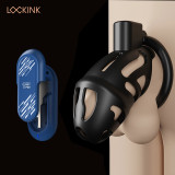 SEVANDA Cock Cage + Bluetooth Key Holder Set - LOCKINK