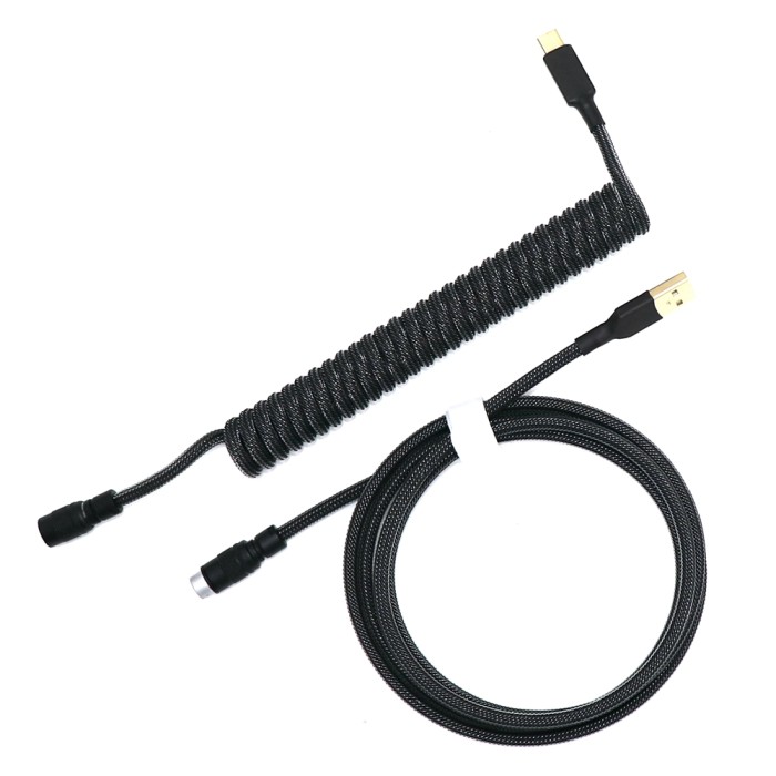 Paracord + PET Double Sleeved Keyboard Cable With YC8 Aviator