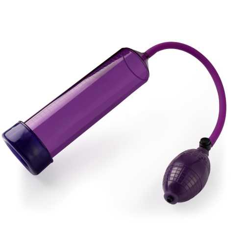 Manually controlled Penis Pump in Purple