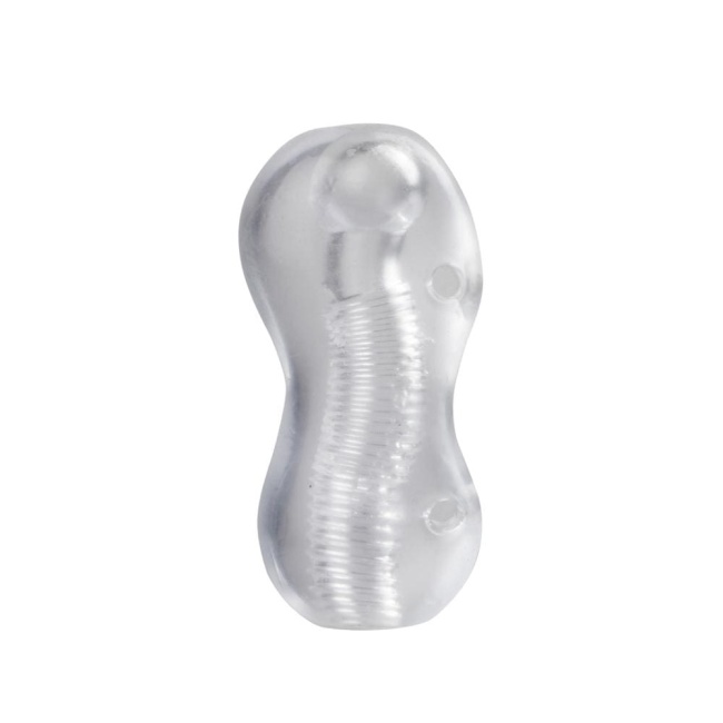 5.2” Clear Petite Spiral Male Masturbator