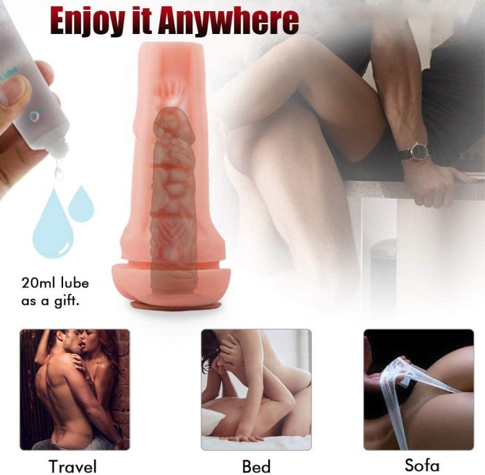 Sitmulab™ Fake Pussy | Male Masturbator | Pocket Pussy for Male