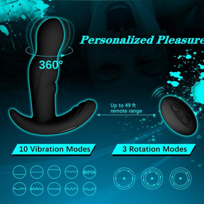 Sitmulab 360° Rotating Vibrating Prostate Massager