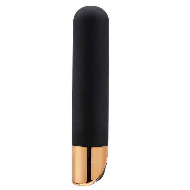 10-Frequency Black-Golden Bullet Vibrator