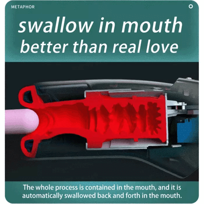 SITMULAB& LETEN Red Lip Oral Sex Machine 3rd Generation