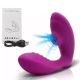 Wearable Silicone Sucking Vibrator For Women Vagina G Spot Clit