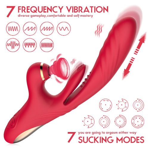 Daphne - Tapping Sucking Vibrator
