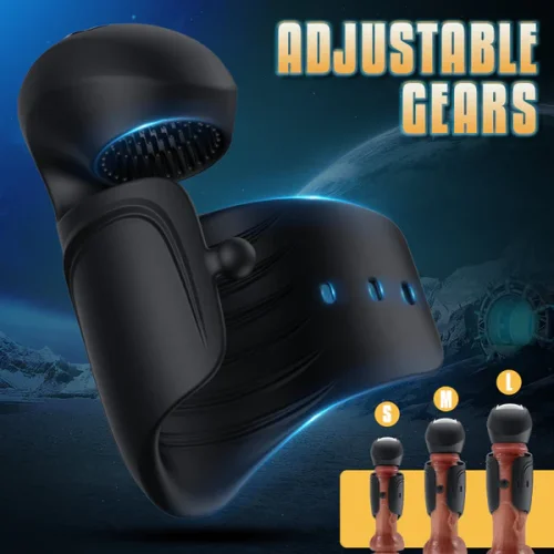 Automatic Adjustable Buckle 10 Vibrating Modes Masturbator cup