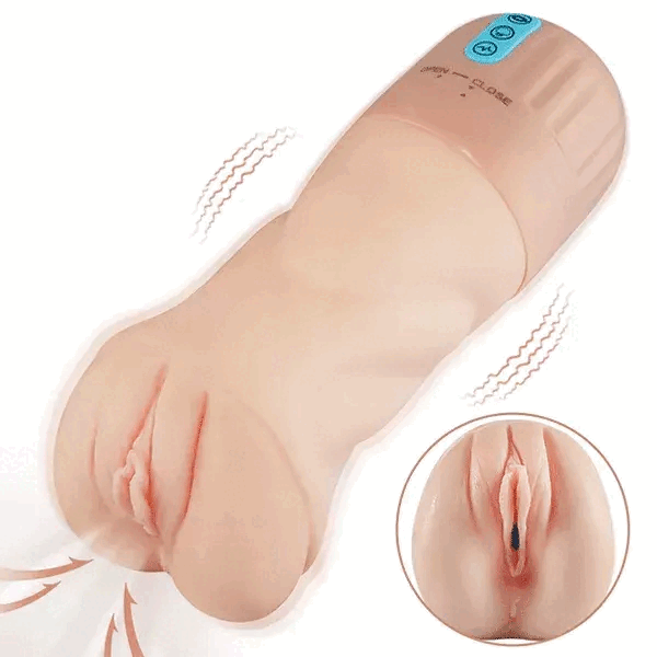 OLIVER 5 Sucking 10 Vibrating Simulated Vagina Masturbator and Pussy Pocket