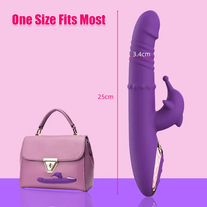 G Spot Vibrator with Rotating & Clitoral Designs