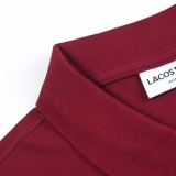 22SS Man Short Sleeve Classic Pique Polo Shirt Red 501