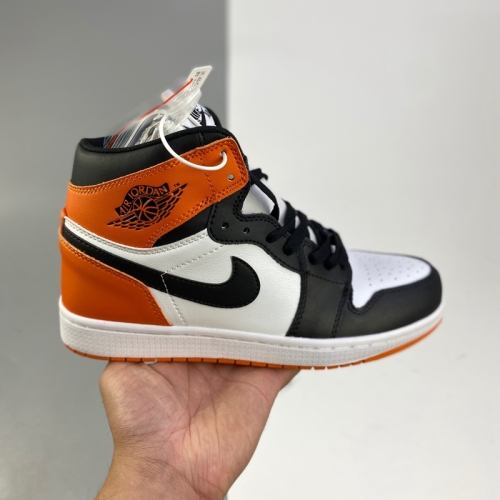Nike adult Air Jordan 1 Orange