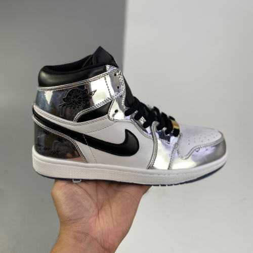 Nike adult Air Jordan 1 silvery