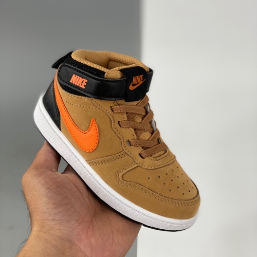 Nike child Air Force 1 brown