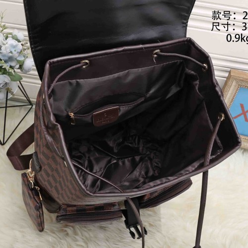 LV Multifunctional Backpack 2103 bag 33x14x15