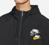 Unisex Oversized Hooded Zip-Up Windcheater Jacket Sportswear DV3313