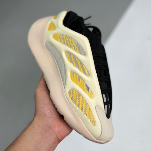 Adidas adult Yeezy 700 V3 Safflower yellow