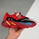 Adidas adult Yeezy Boost 700 Hi-Res Red