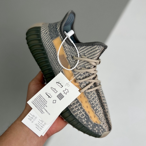 Adidas adult Yeezy Boost 350 V2 beige and grey