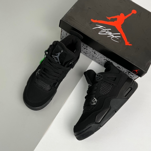 Nike adult Air Jordan 4 Retro Black Cat (2020) （euro 47）