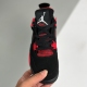 Nike adult air Jordan 4 Retro Red Thunder 4s