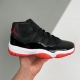 adult 11 Retro Playoffs Bred (2019) Bred black