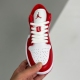 Nike adult air Jordan 1 Low Cardinal Red and white