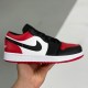 adult 1 Low Bred Toe red and black
