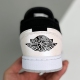 Nike adult air Jordan 1 Low Diamond Shorts black and white