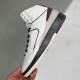 Nike adult air Jordan 2 Retro A Ma Maniére Airness white and black
