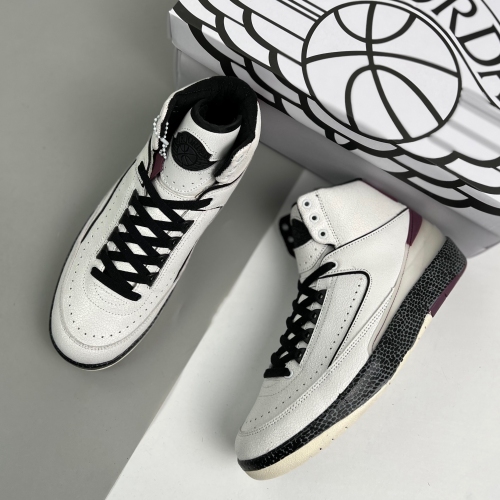 Nike adult air Jordan 2 Retro A Ma Maniére Airness white and black