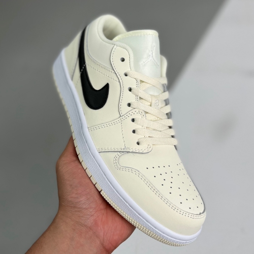 Nike adult air Jordan 1 Low Coconut Milk beige