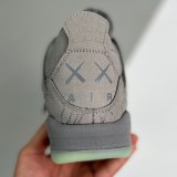 adult KAWS x Cool Grey Luminous sole