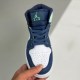 adult 1 Mid SE Mystic Navy Mint Foam blue and white