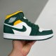adult 1 Mid Sonics (2021) green and white
